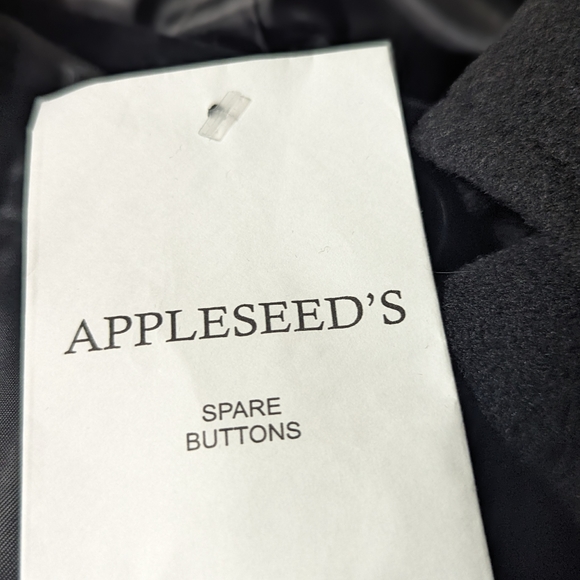 Appleseed's |  Women's Wool blend Coat Jacket | Black | Size Petite Medium - Picture 4 of 14